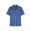 Ecoalf Enzo polo uomo in cotone organico — dettaglio del tessuto