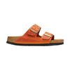 Birkenstock Arizona Big Buckle Donna Sandalo in Pelle Oliata — vista posteriore