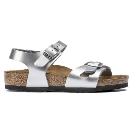 RIO (BIRKO-FLOR KIDS) - Sandalo da bambina Birkenstock con due fasce e cinturini regolabili