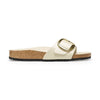 Plantare Semi-Exquisit rivestito in pelle piumato coordinata Birkenstock Madrid Big Buckle