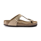 Plantare Soft Footbed con cuscinetto in schiuma di lattice Birkenstock Gizeh Classic donna Nubuck