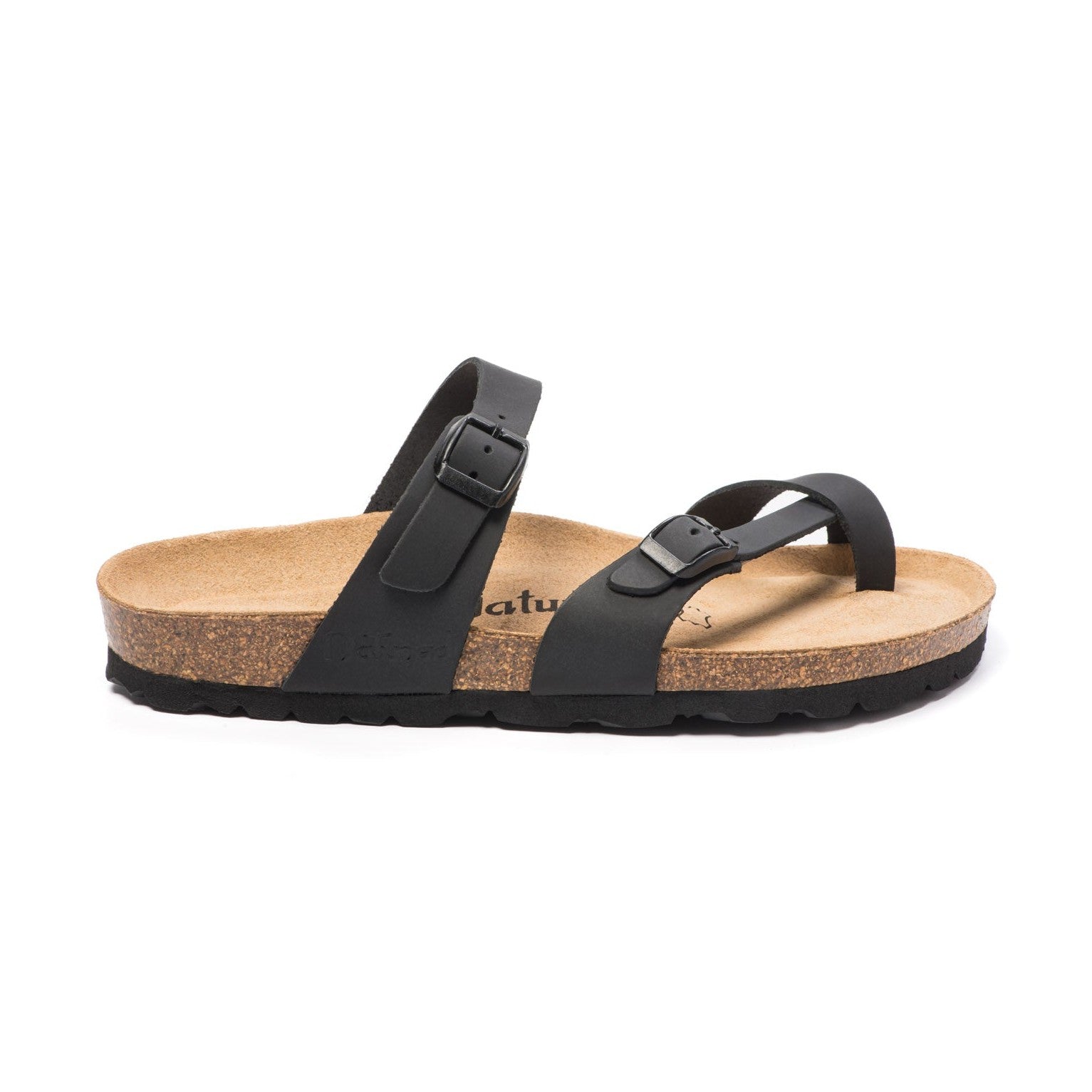 CH07 Sandalo infradito con cinturino regolabile UNISEX NATUNED plantare in lattice anatomico confort