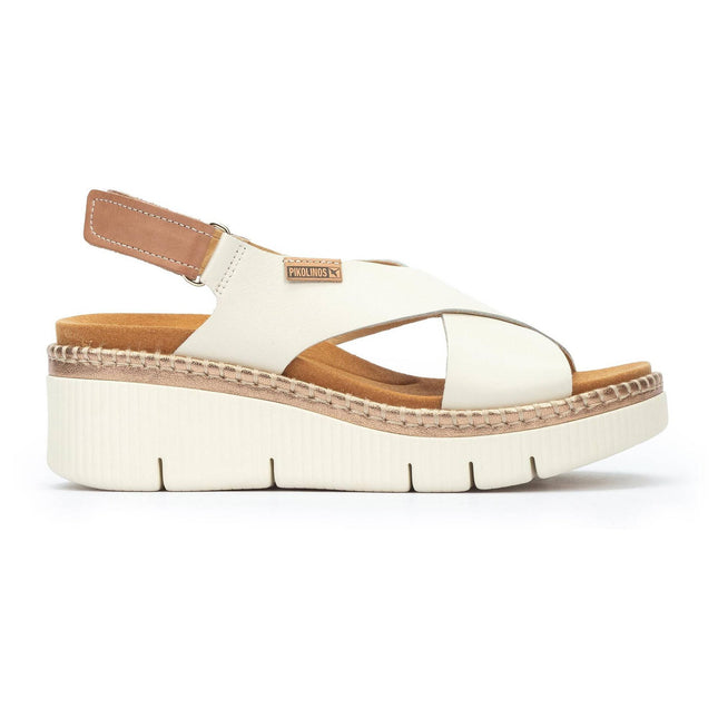 Profilo laterale della calzatura con zeppa Pikolinos Gomera.