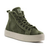 Natural World Bota Alta Vegano stivaletto donna in cotone organico — vista dall'alto