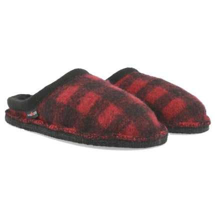 PLAID - Pantofola da donna HAFLINGER in lana cotta