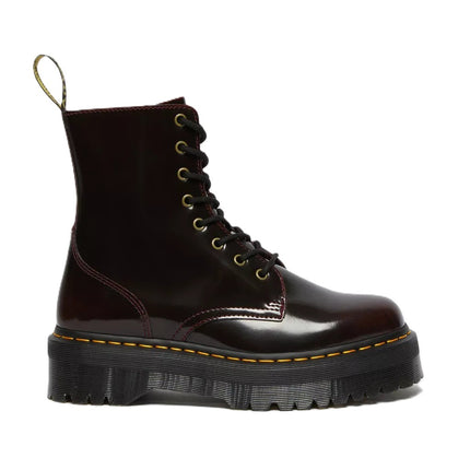 High platform lace-up boots in smooth leather – Dr. Martens Jadon