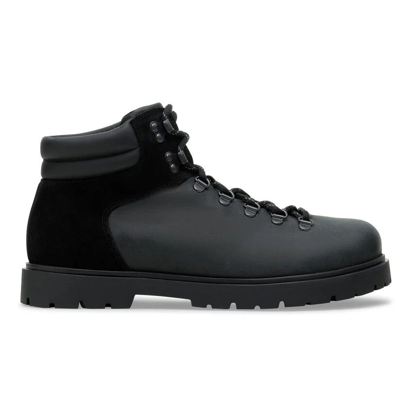 Stivale Birkenstock Jackson 2.0 uomo stringato in pelle nabuk e scamosciata idrorepellente vista laterale