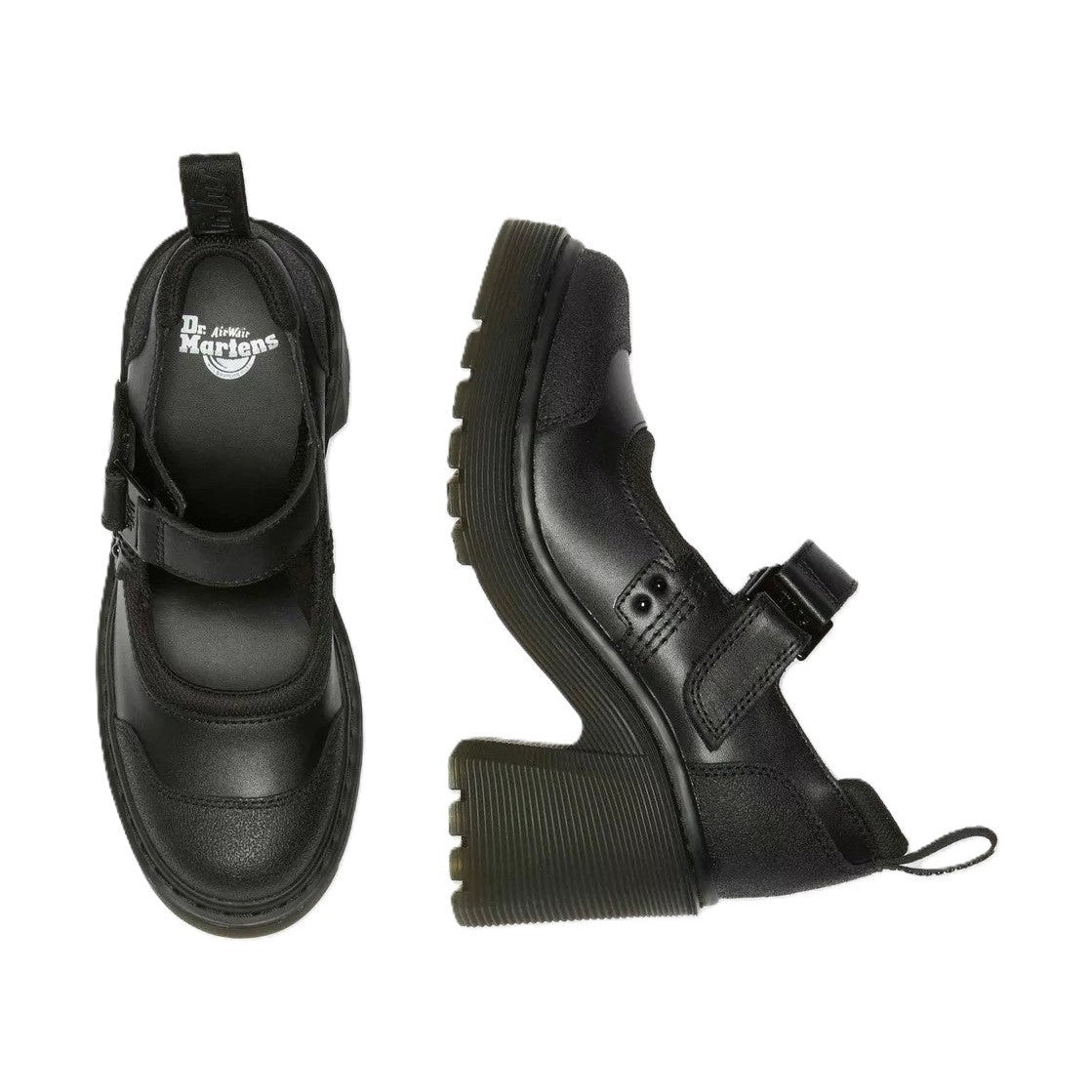 Dr. Martens Eviee Tech Donna Scarpe Mary Jane Con Tacco In Pelle Sendal