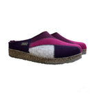Haflinger Patchwork Unisex Sabot In Feltro Di Lana