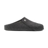 Pantofola Birkenstock Zermatt unisex in feltro di lana naturale vista laterale