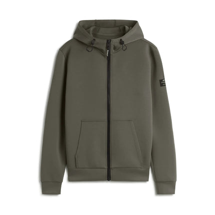 Ecoalf Agadir Sweatshirt Men — back view with ribbed cuffs and hem