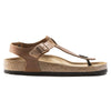 Birkenstock Kairo sandalo infradito unisex in pelle oliata — vista posteriore