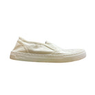 Slip on Natural World Gazelle uomo in cotone biologico colore vivace con elastici laterali vista laterale