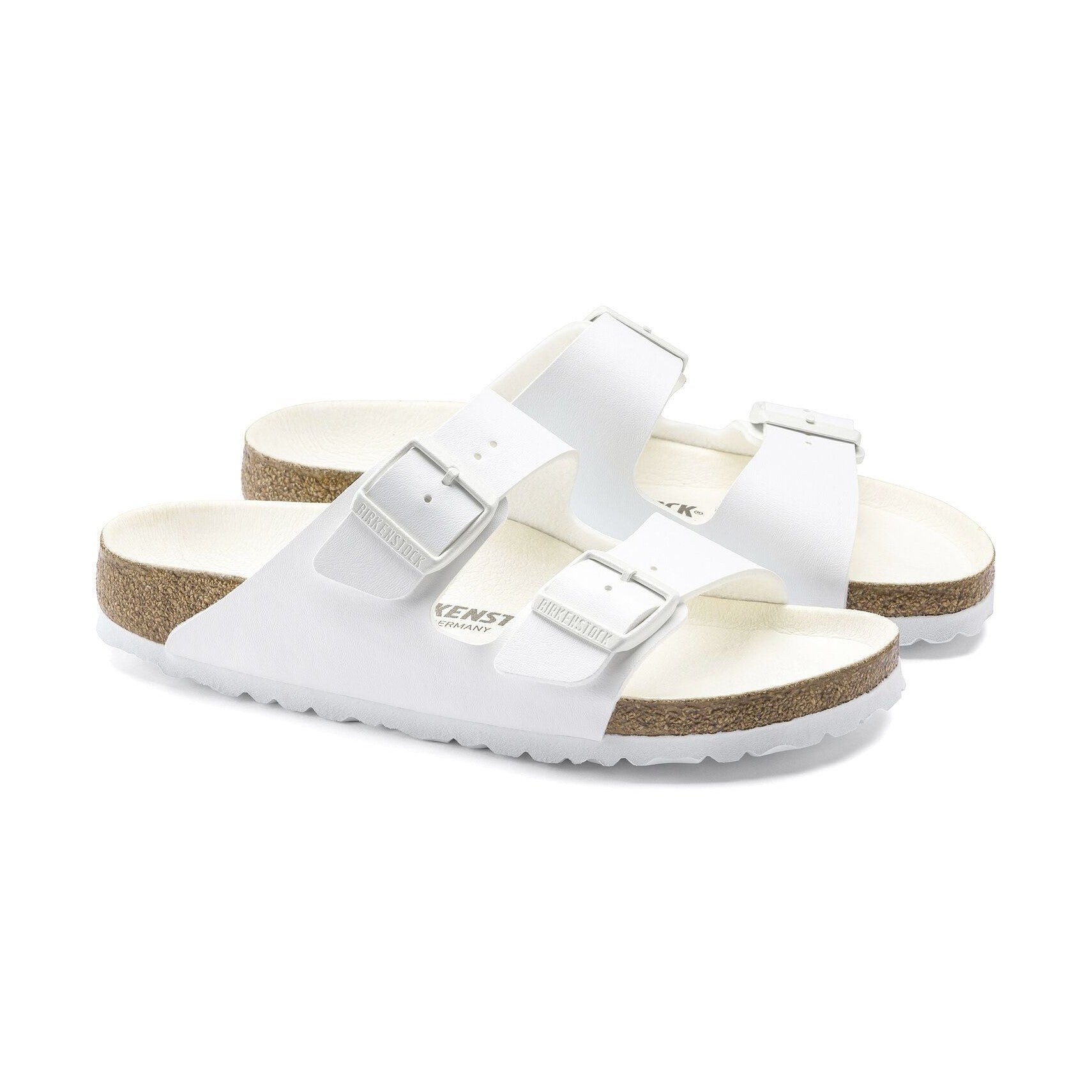 Sandali Birkenstock Arizona Donna in Birko-Flor ideali per outfit estivi casual e comfort ortopedico.