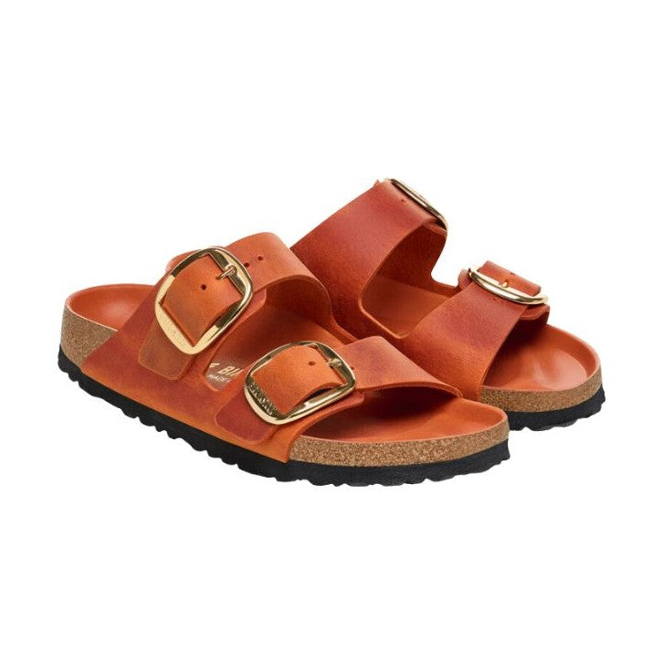 Birkenstock Arizona Big Buckle Donna Sandalo in Pelle Oliata — vista dall'alto