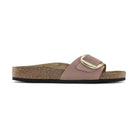 Fascia unica larga in pelle Nubuck con maxi fibbia regolabile Birkenstock Madrid