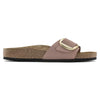 Birkenstock Madrid Big Buckle sandalo donna in pelle Nubuck — dettaglio plantare anatomico