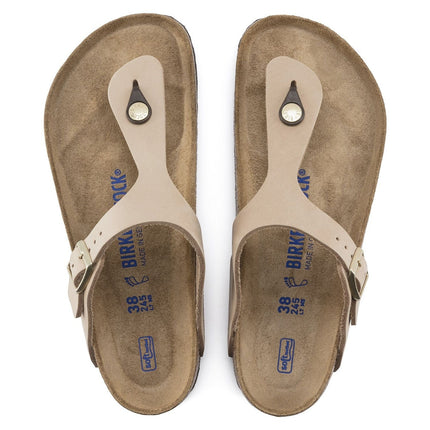 GIZEH (PELLE SOFT) - Sandalo infradito da donna BIRKENSTOCK