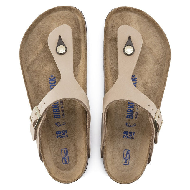 GIZEH (PELLE SOFT) - Sandalo infradito da donna BIRKENSTOCK