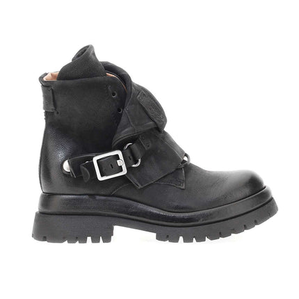 A.S.98 Darryl Femme Bottines En Cuir Naturel Vintage