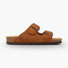 Natuned CH05 Velour sandalo unisex in pelle scamosciata — vista dall'alto