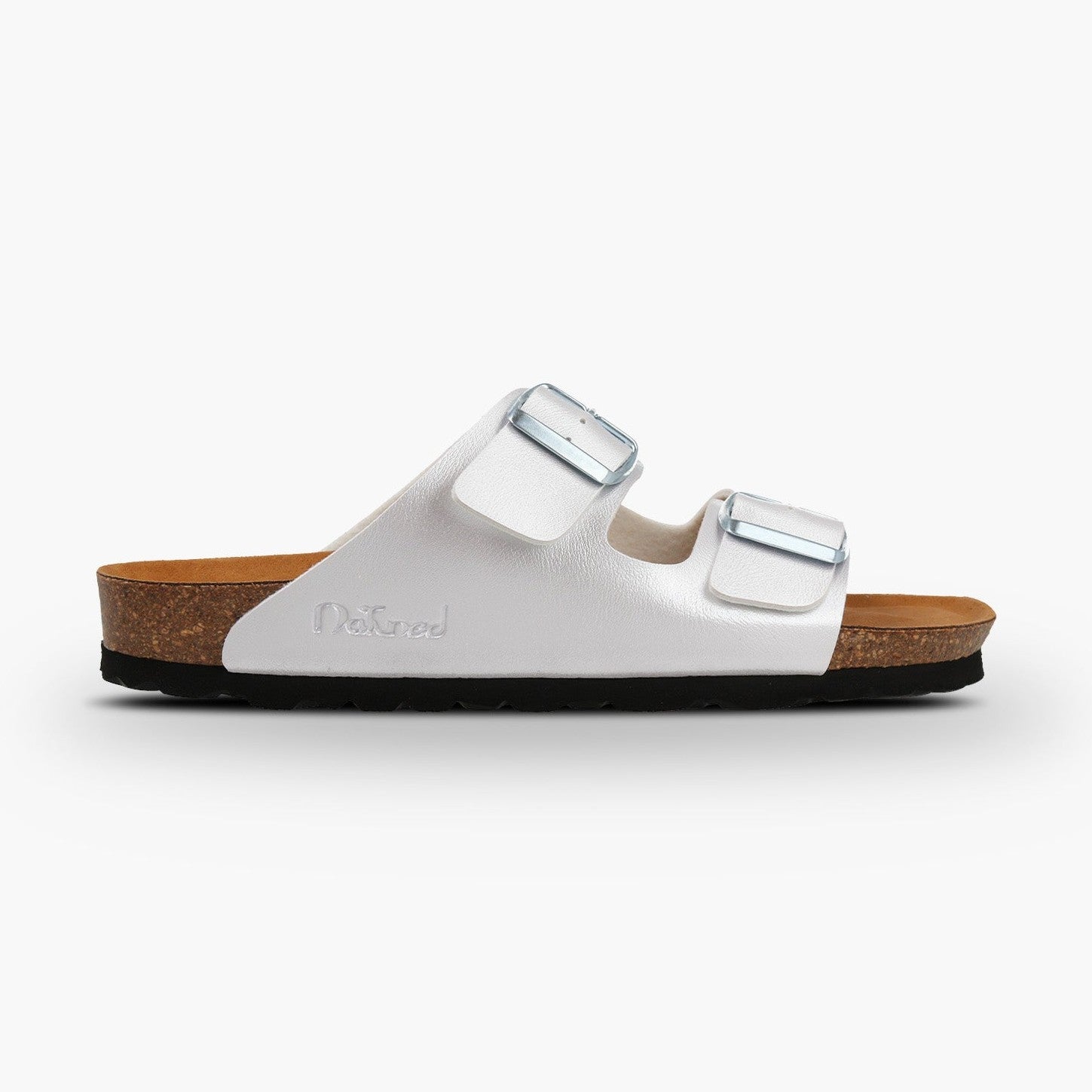 CH05 BIO - Sandalo a due fasce con cinturino regolabile da donna NATUNED