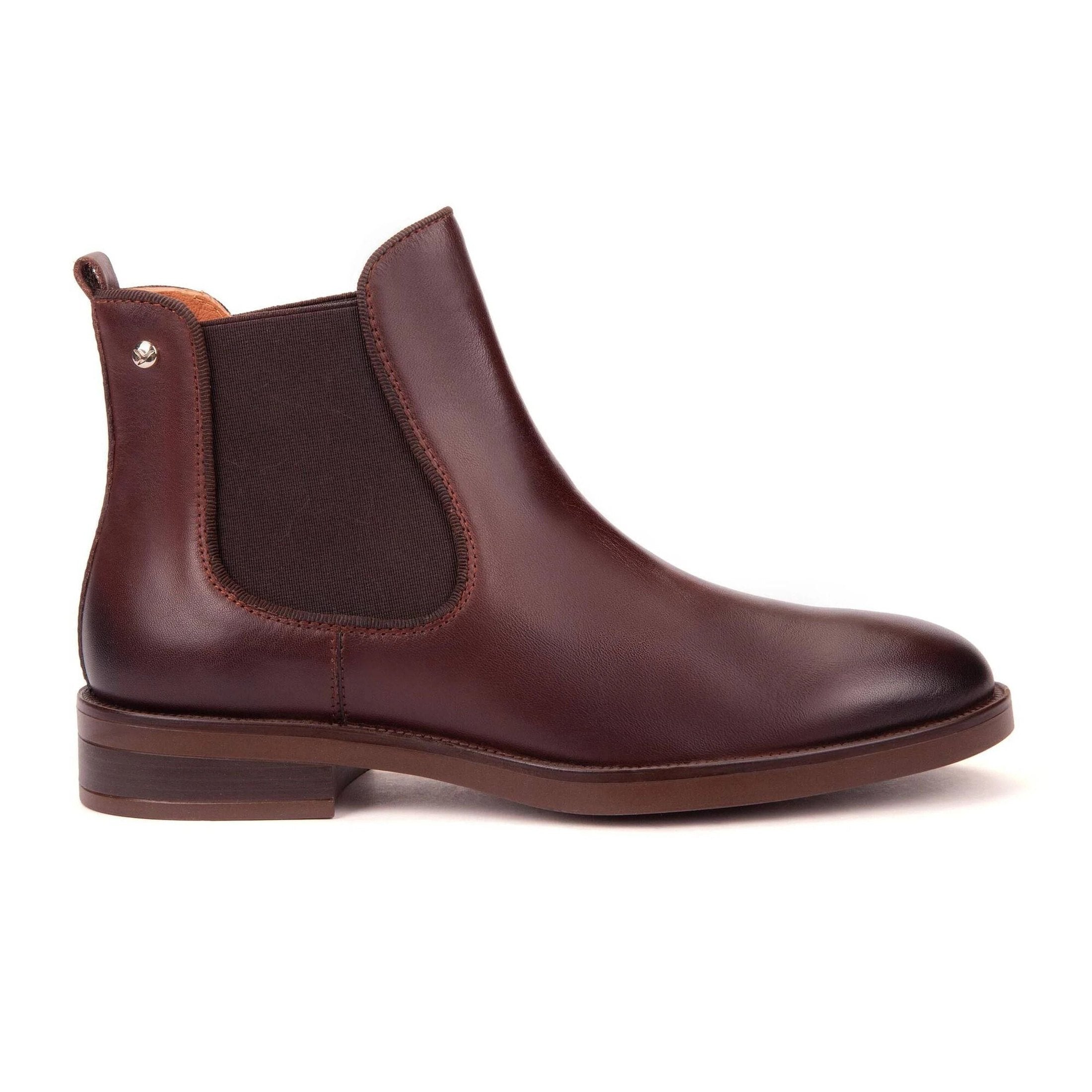 Stivaletto Chelsea da donna Pikolinos Puertollano in pelle artigianale.