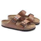 Pelle oliata a spessore elevato con sfumature naturali Birkenstock Arizona donna