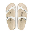 Fibbie metalliche regolabili su cinturini sottili Birkenstock Mayari donna