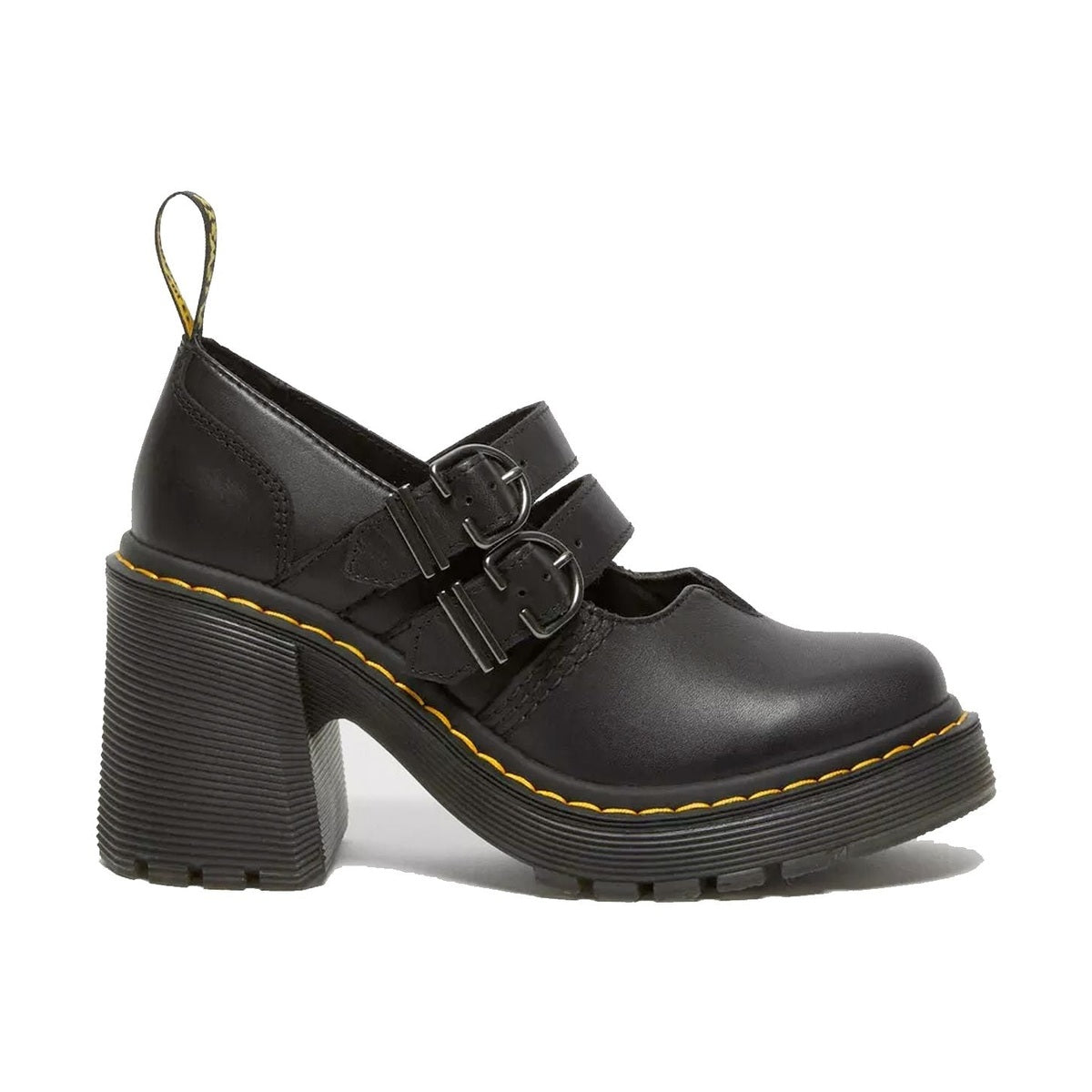 Dr. Martens Eviee Donna Scarpe Mary Jane con Tacco in Pelle Sendal