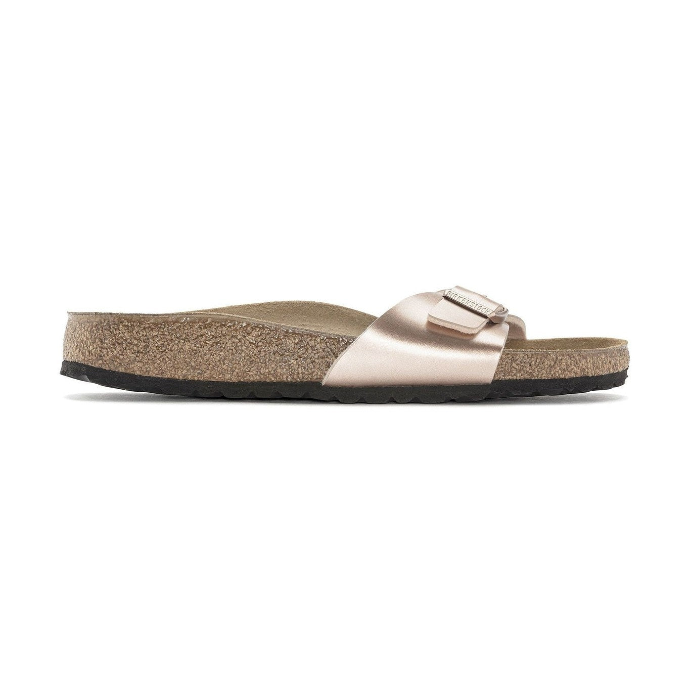Sandalo Birkenstock Madrid donna vista tre quarti design essenziale