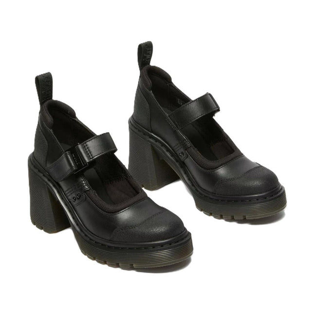 Scarpe donna Dr. Martens con doppia fibbia e suola a cuscinetto d'aria