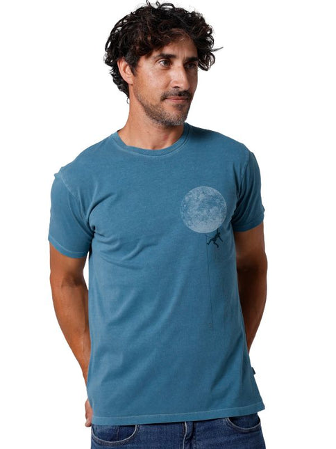 T-shirt uomo Luna La Nansa in cotone sostenibile