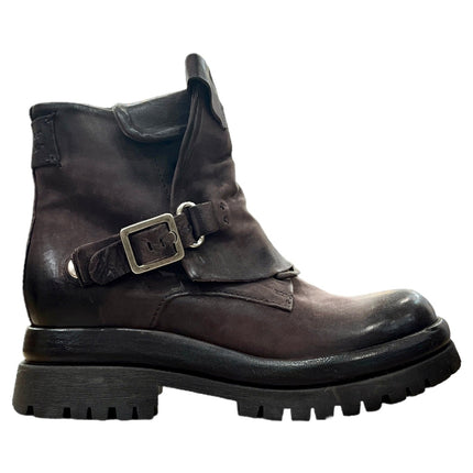 A.S.98 Darryl Femme Bottines En Cuir Naturel Vintage