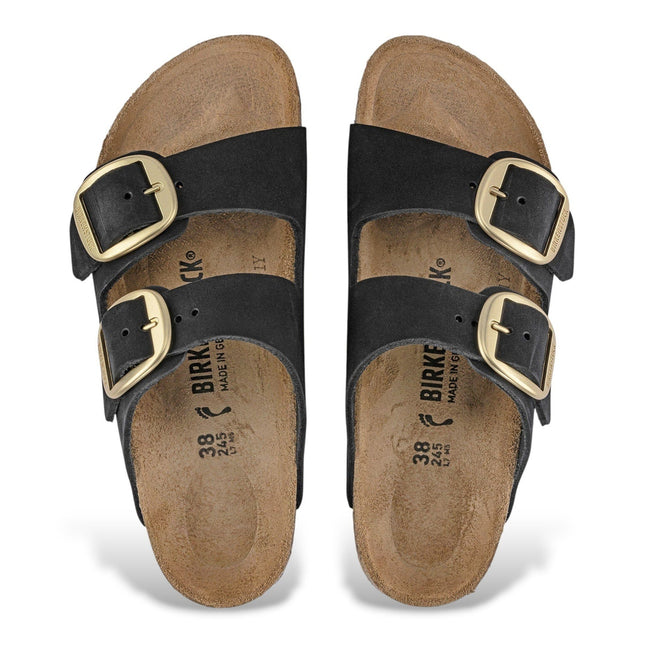 ARIZONA (NUBUCK SOFT) - Sandalo da donna in pelle BIRKENSTOCK con doppia fascia