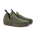 Asportuguesas City scarpa slip-on unisex in feltro di lana — vista tre quarti anteriore