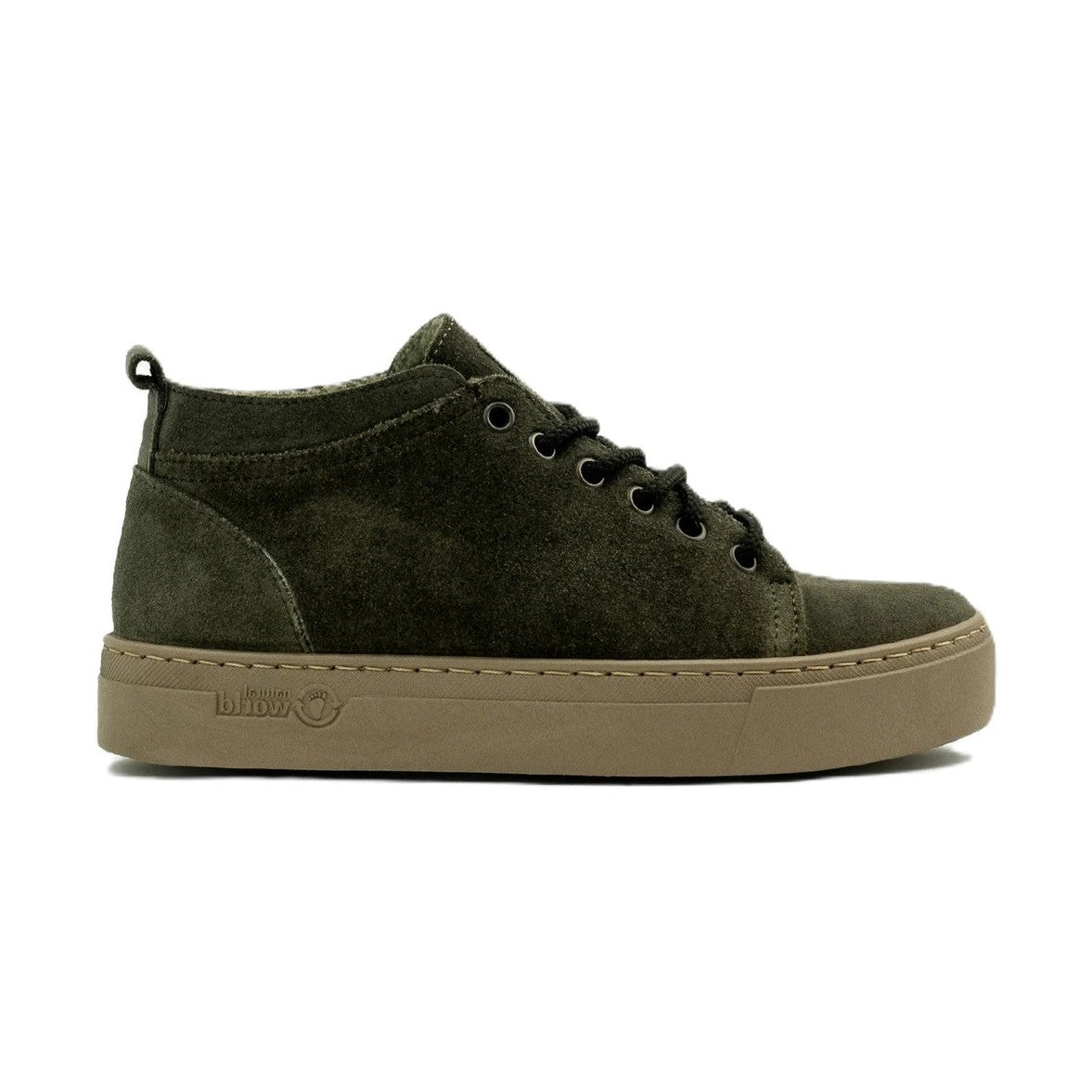 Profilo laterale con ecopelle e suola in gomma Natural World Anya donna