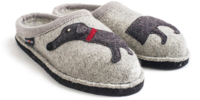 DOGGY - Pantofola da donna HAFLINGER in lana cotta