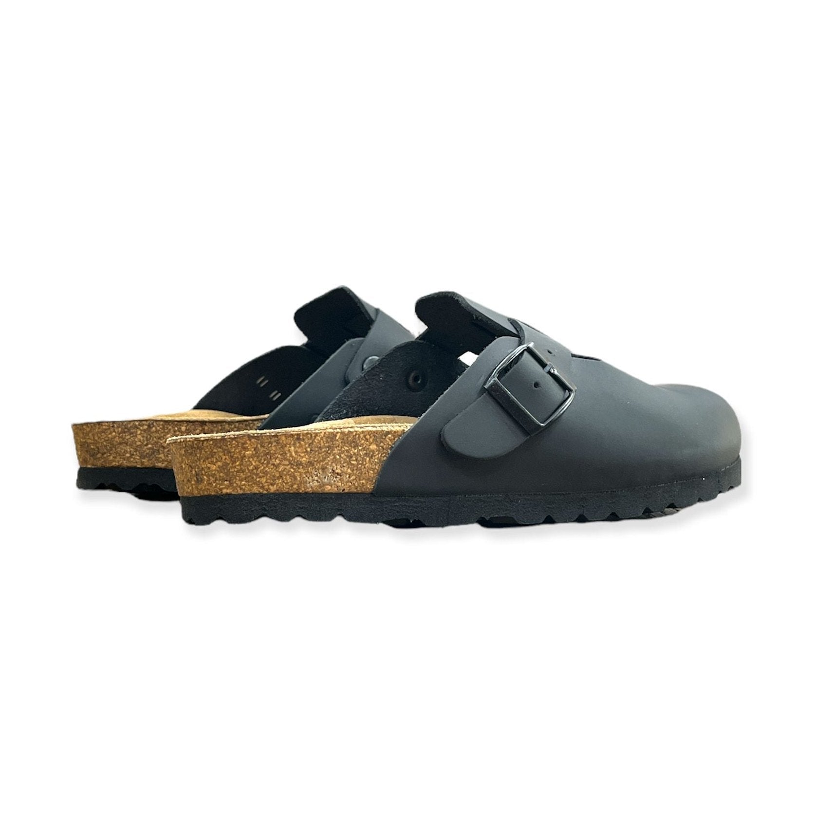 CH18 - sabot da donna e da uomo con fibbia regolabile NATUNED plantare in lattice anatomico comfort