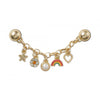 Crocs Jibbitz charm decorativi per zoccoli — vista laterale