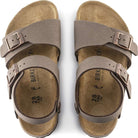 Birkenstock New York Kids bambino coppia sandali design avvolgente vista dall'alto