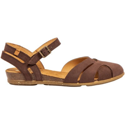 Supporto del tallone dei sandali El Naturalista N5207 Stella con cuciture fini.