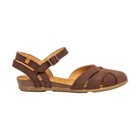 Supporto del tallone dei sandali El Naturalista N5207 Stella con cuciture fini.