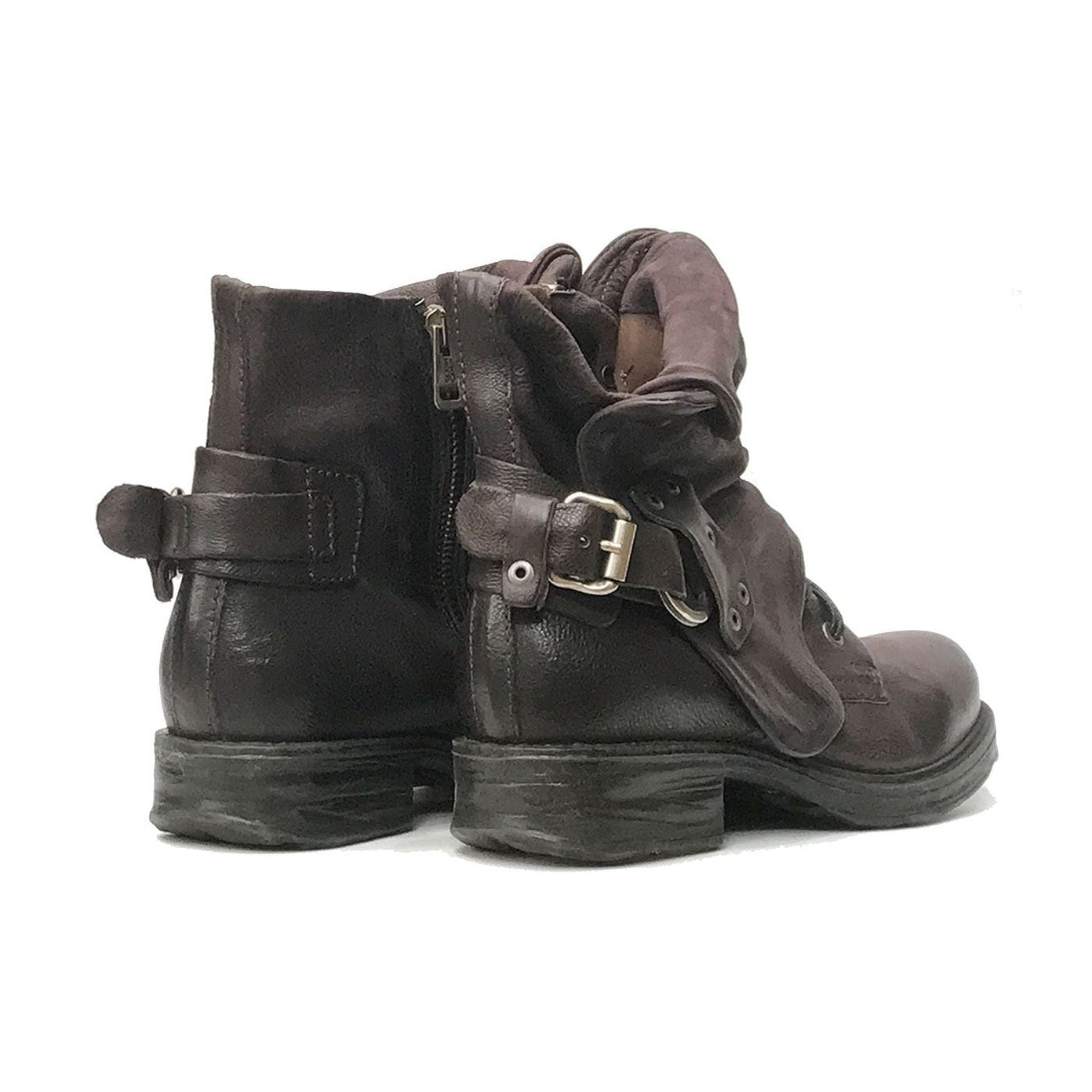 Stivaletto donna Simon A.S.98 in pelle naturale artigianale