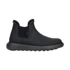 Stivaletti da donna HeyDude Branson W Classic in similpelle idrorepellente nera.