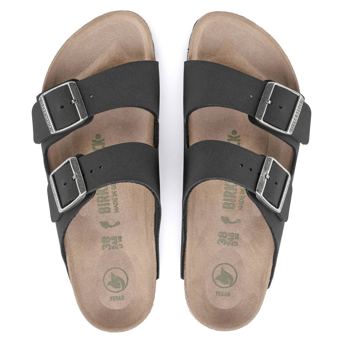 Sottopiede in microfibra traspirante e suola EVA Birkenstock Arizona Vegan unisex