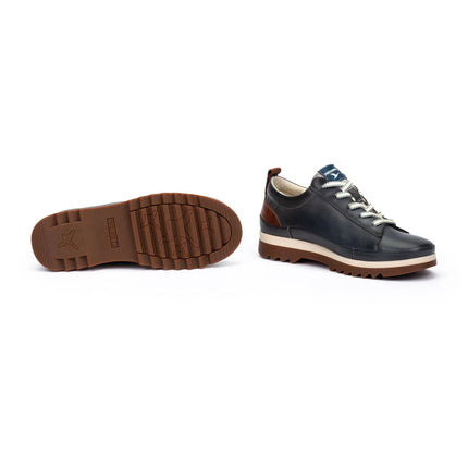 Sneakers donna Pikolinos Vigo nere vista posteriore