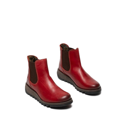 Stivaletti donna Salv Fly London in pelle artigianali