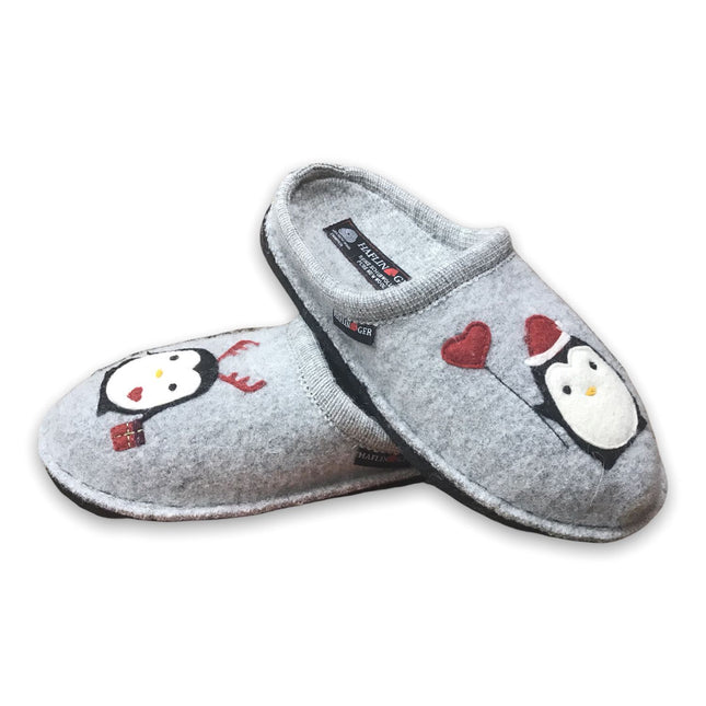 PINGUINO - Pantofola da donna HAFLINGER in lana cotta