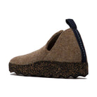 Asportuguesas City scarpa slip-on unisex in feltro di lana — dettaglio interno della calzata